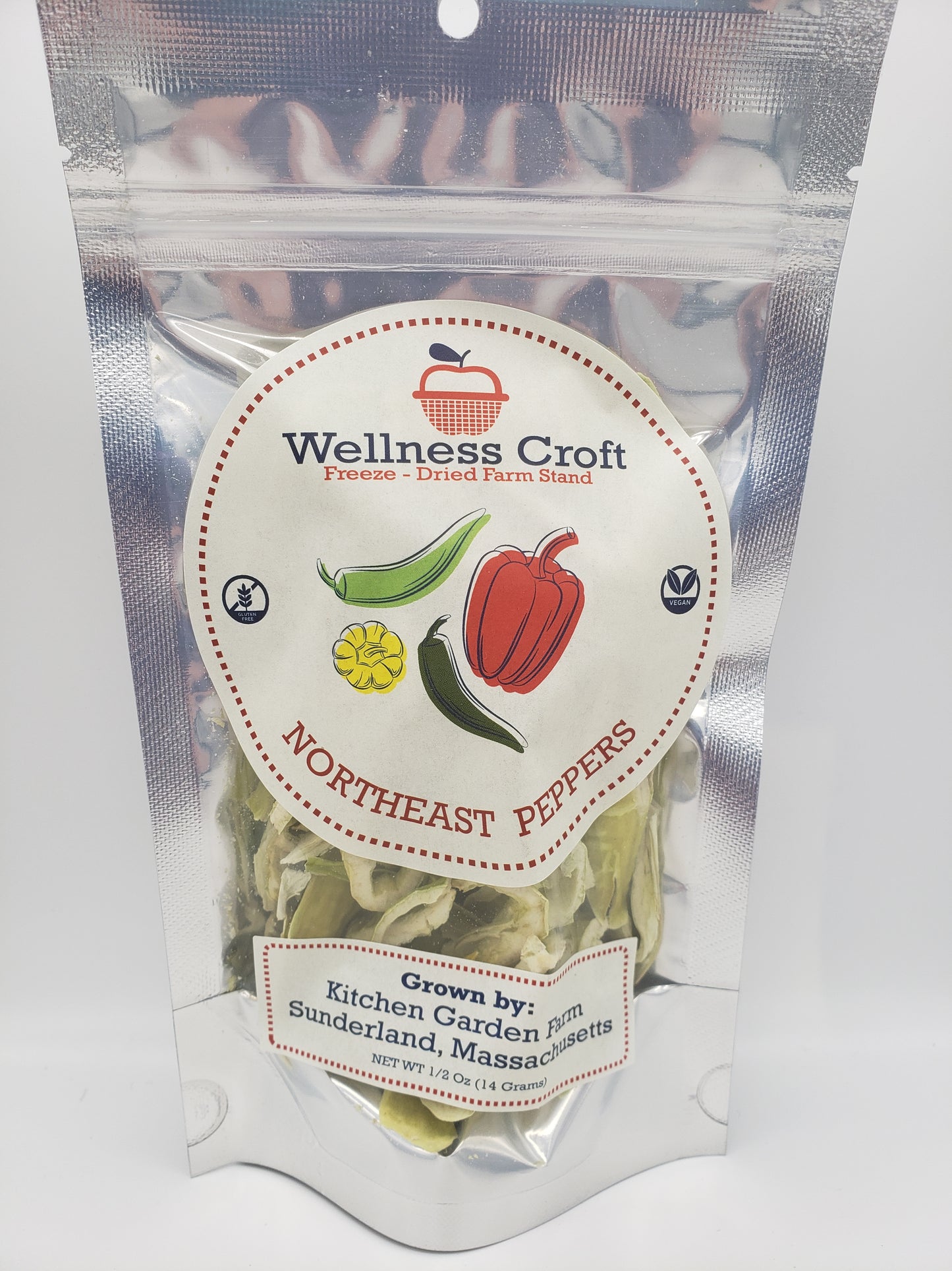 Freeze-Dried Hungarian Wax Peppers Organic