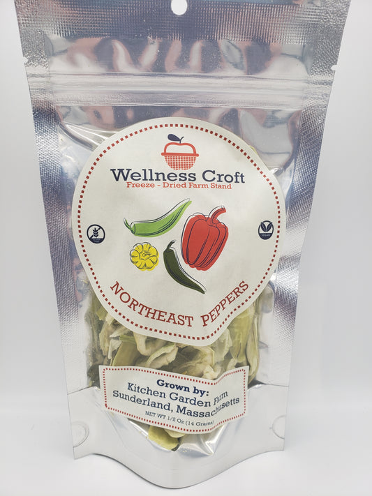 Freeze-Dried Hungarian Wax Peppers Organic