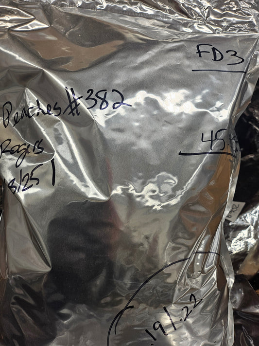 Bulk Local EcoCertified Freeze Dried Peaches 45.8oz