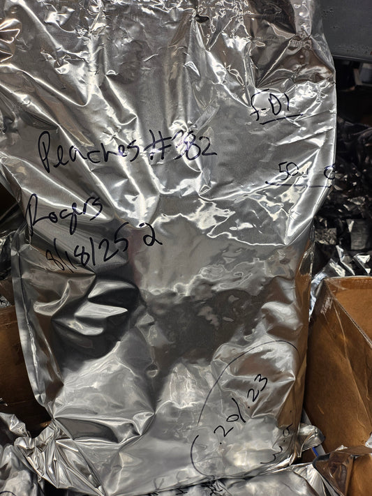 Bulk Local EcoCertified Freeze Dried Peaches 50.1oz