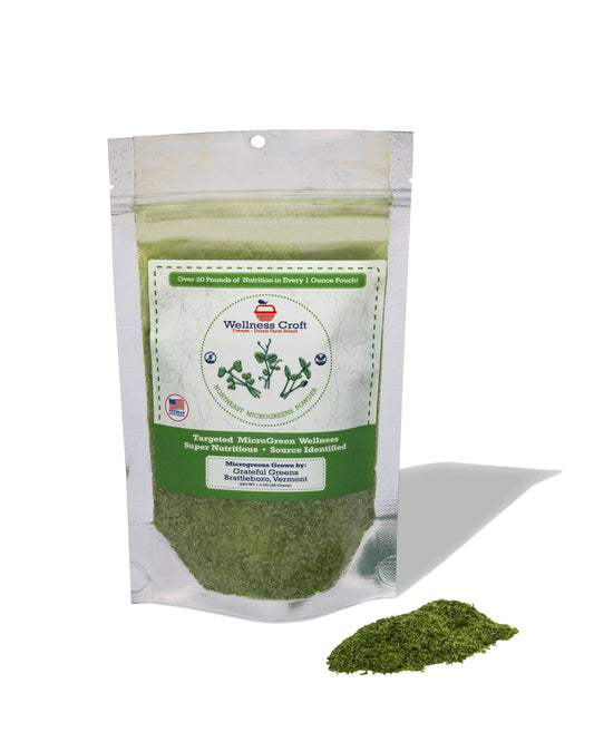 Freeze-Dried Broccoli Microgreens Powder