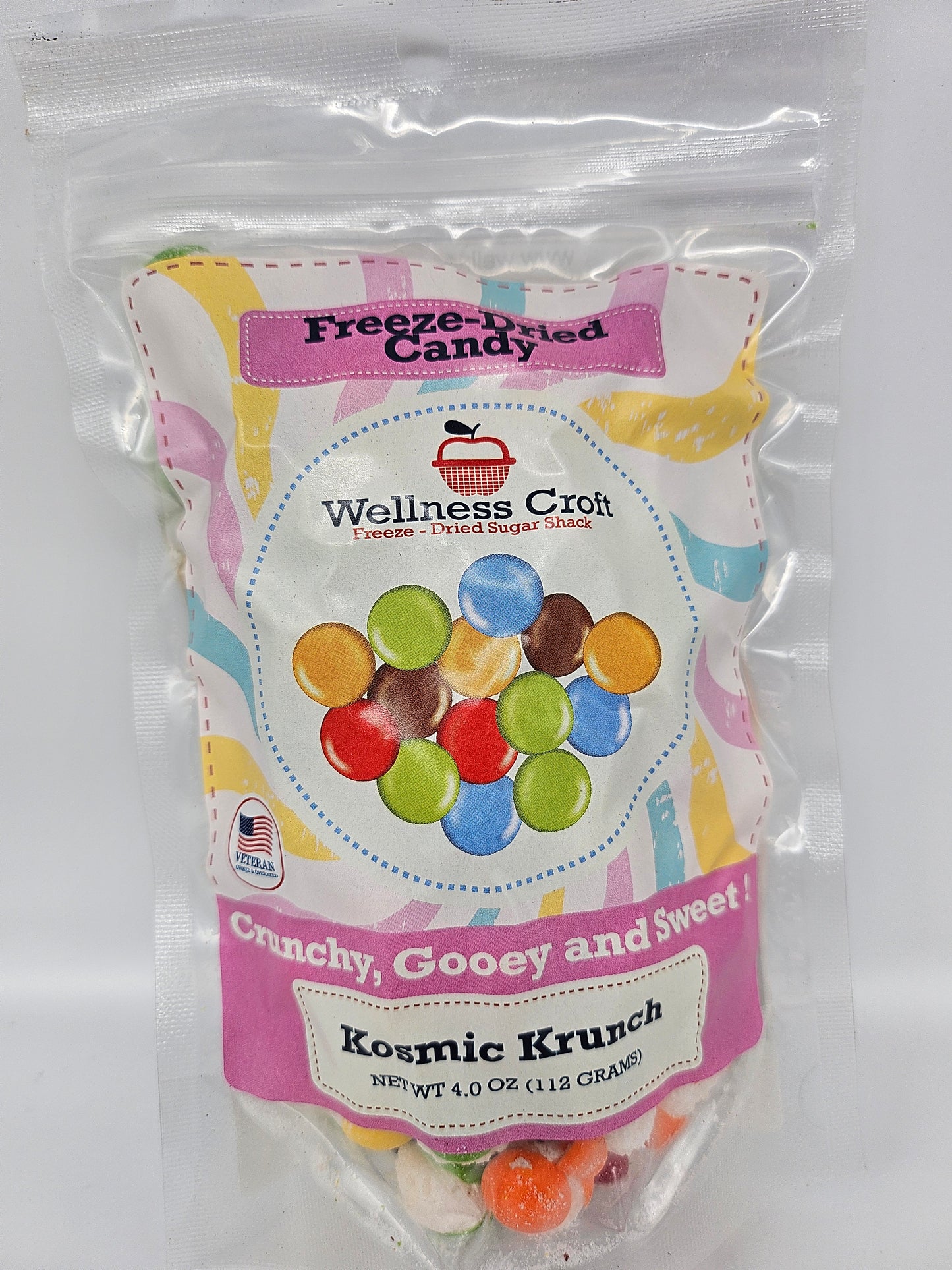 Freeze-Dried Skittles Candy | Wellness Croft Kosmic Krunch