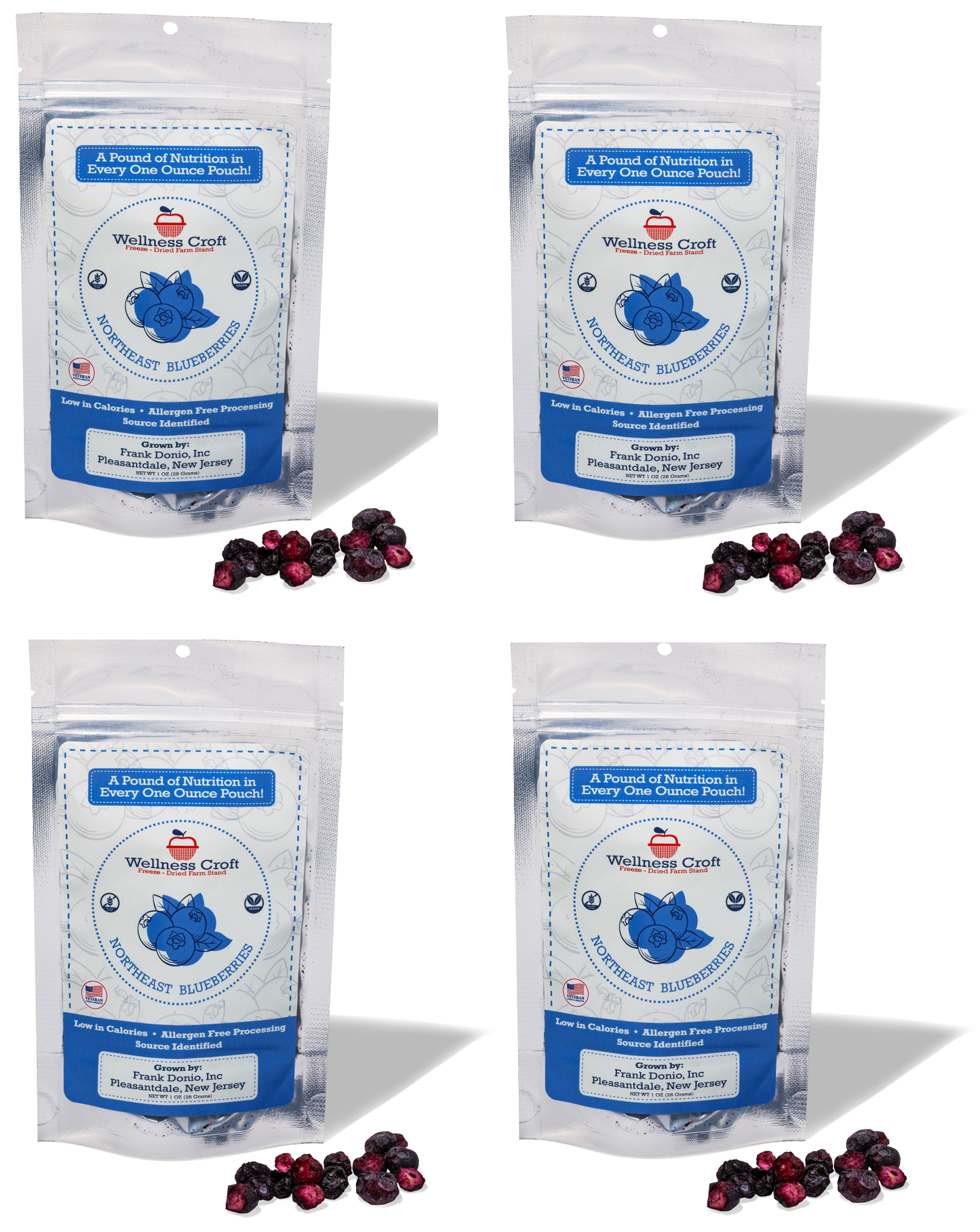 Freeze-Dried Wild Blueberry Basket Monthly Subscription