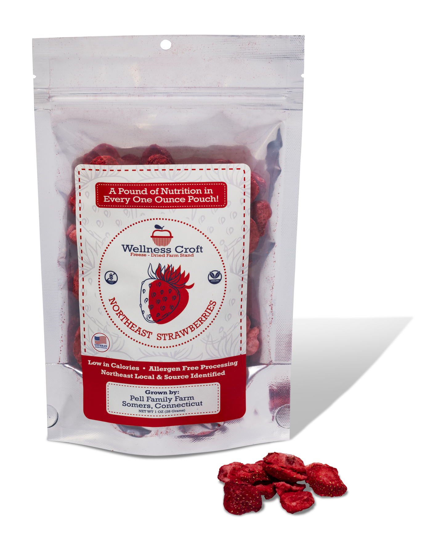 Freeze-Dried Strawberry Basket Monthly Subscription