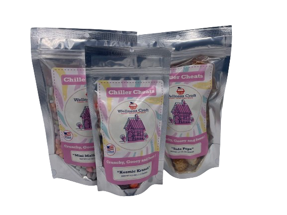 Freeze-Dried Marshmallow Minis  | Wellness Croft Mini Mallow Puffs