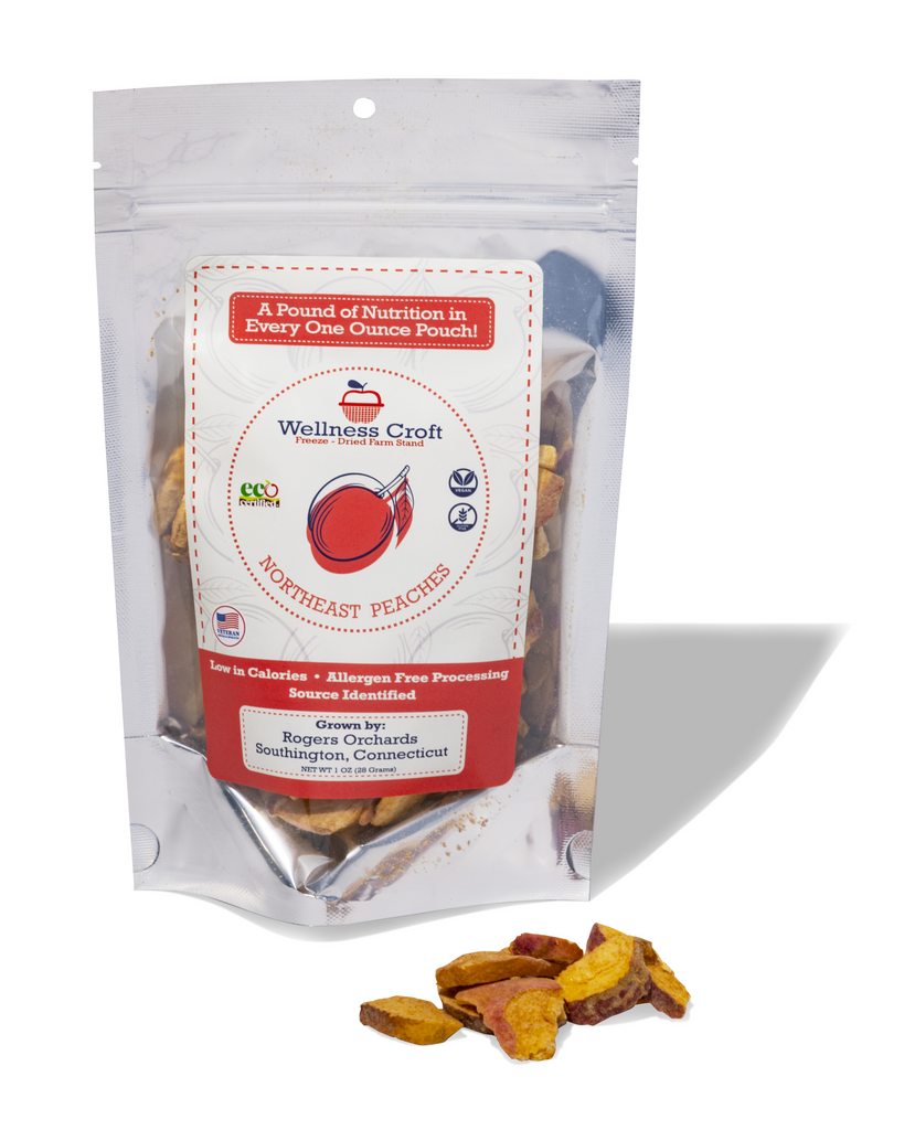 Northeast Grown EcoCertified™ Peach Pouch
