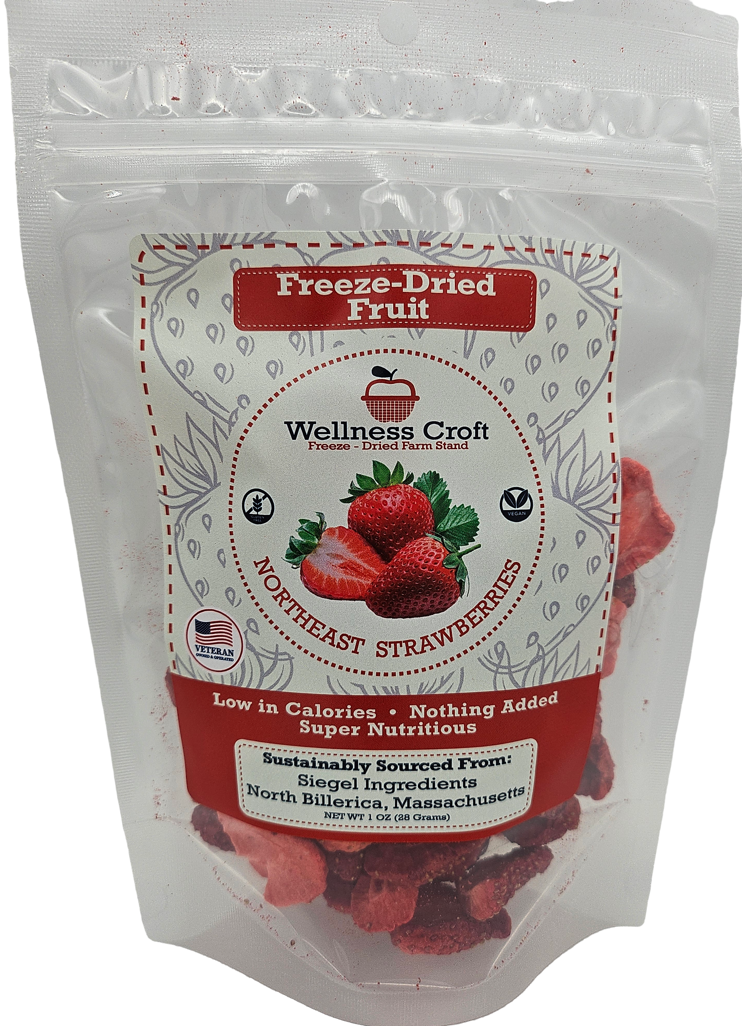 Freeze-Dried Strawberries Slices